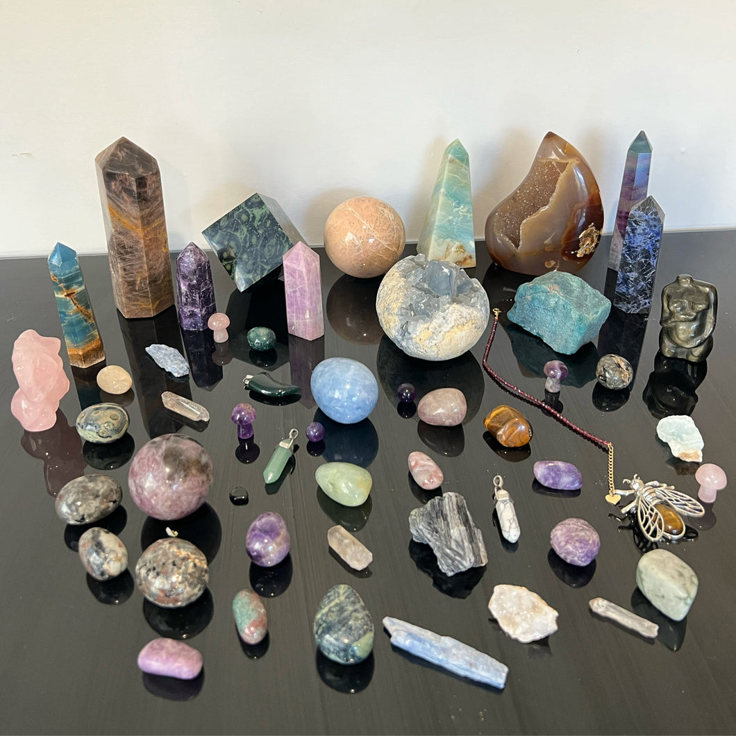 Crystal Bundle valued at over $1150